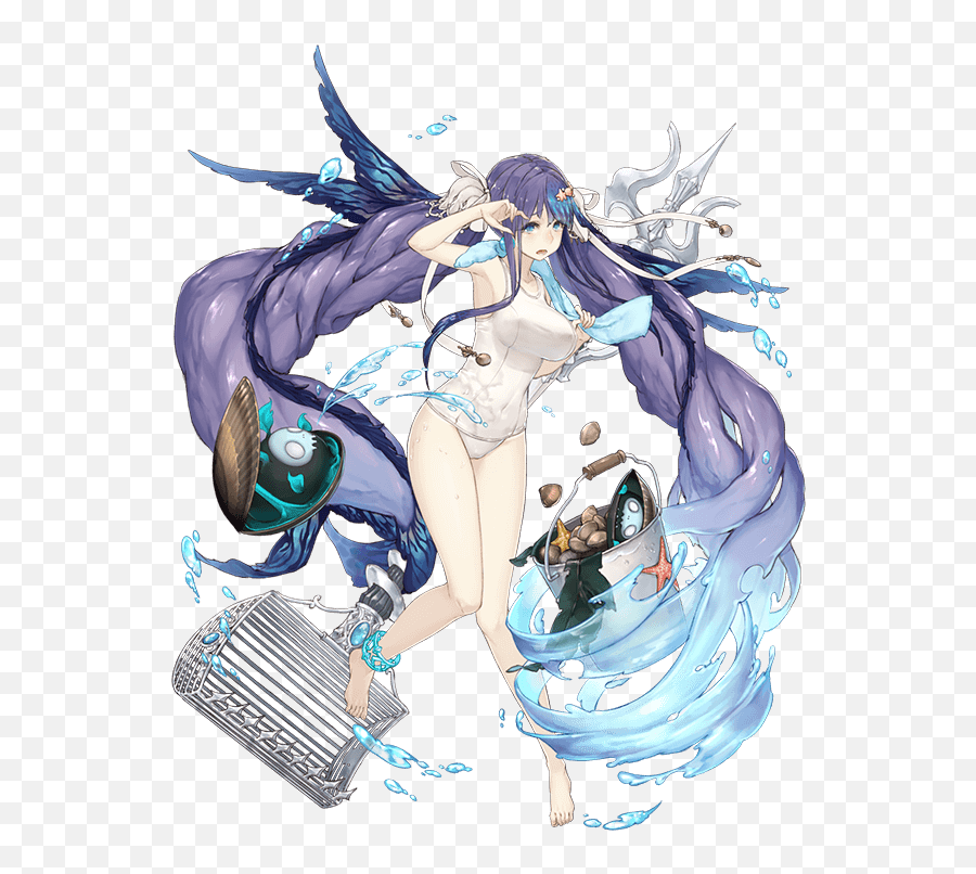 Mermaidpoacher Sinoalice Wiki - Gamepress Sinoalice Mermaid Png,Little Mermaid Icon