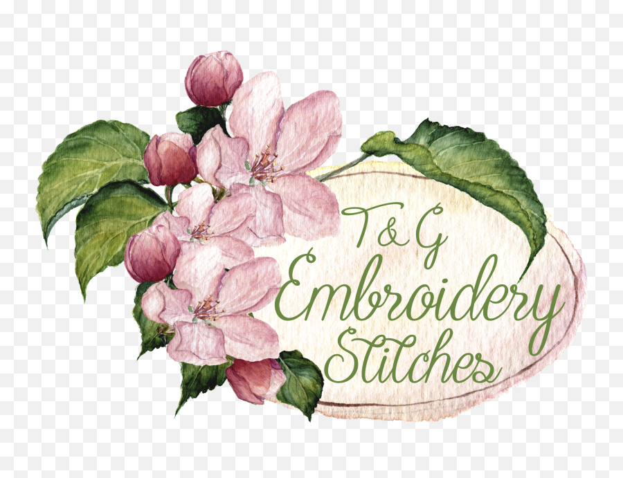 Tu0026g Embroidery Stitches Lloydminster Sk - Botanical Print Apple Blossom Png,St Philomena Icon