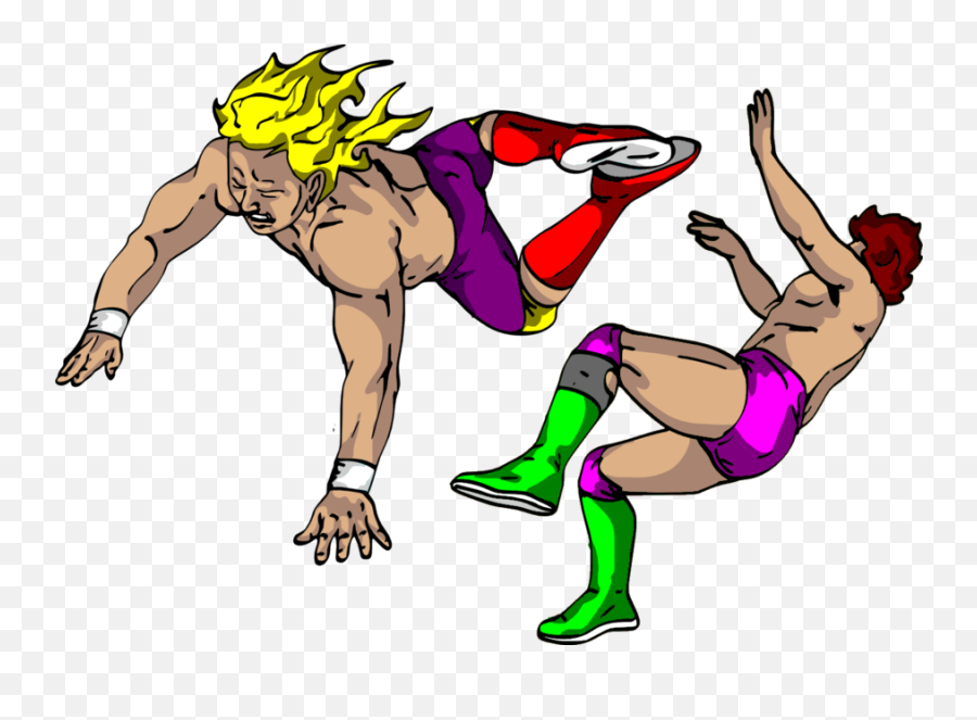 Wrestling Clipart Png - Wrestling Transparent Png,Wrestler Png