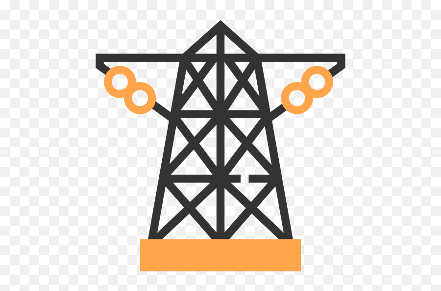 Electric Tower - Free Industry Icons Laboratorio Lincoln Png,Electrical Power Icon
