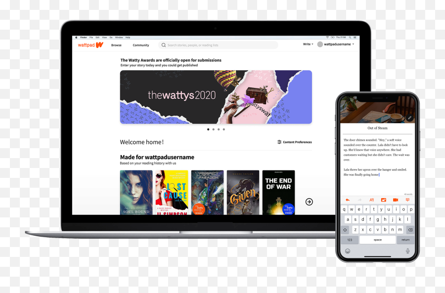 Read - It Project Transmedia Beyond Definitions Put Wattpad On Dark Mode Png,Wattpad Icon