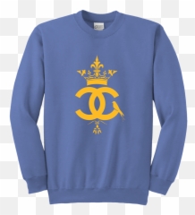 Clothing Coco Chanel Logo Premium Youth Crewneck Sweatshirt - Neck png