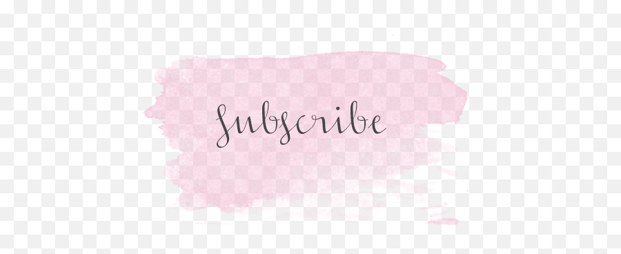 Subscribe Logo Png Pink - Pastel Pink Subscribe Button,Subcribe Png