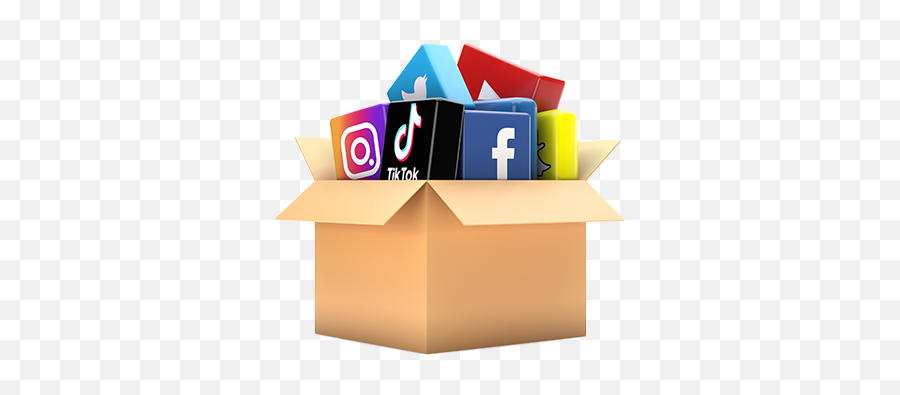 Digital Marketing Seo Web Development Company Toronto - Box Social Media Marketing Png,Scary Social Media Icon Pack