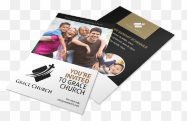 You Are Invited Church Flyer Template - Flyer Png,You're Invited Png