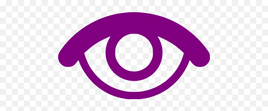 Purple Invisible Icon - Free Purple Eye Icons Eye Icon Free Password Png,Show Hide Icon