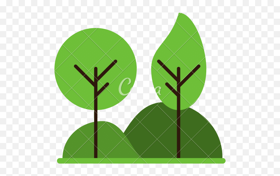 Tree Landscape Icon - Canva Png,Landscape Icon