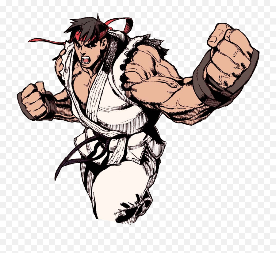 Street Fighter Ii Transparent Image Hq - Street Fighter Ryu Png,Fighter Png