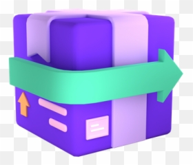 Premium Return Package 3d Illustration Download In Png Obj - Horizontal
