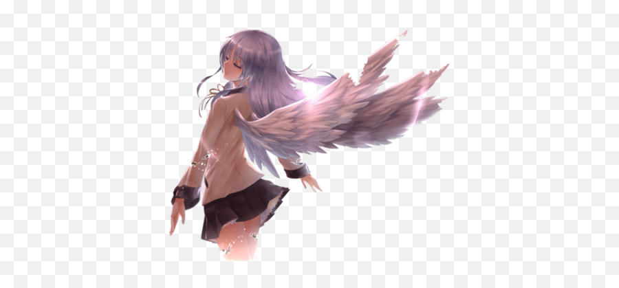 Angel Anime Png 2 Image - Kanade Tachibana,Angel Transparent Background