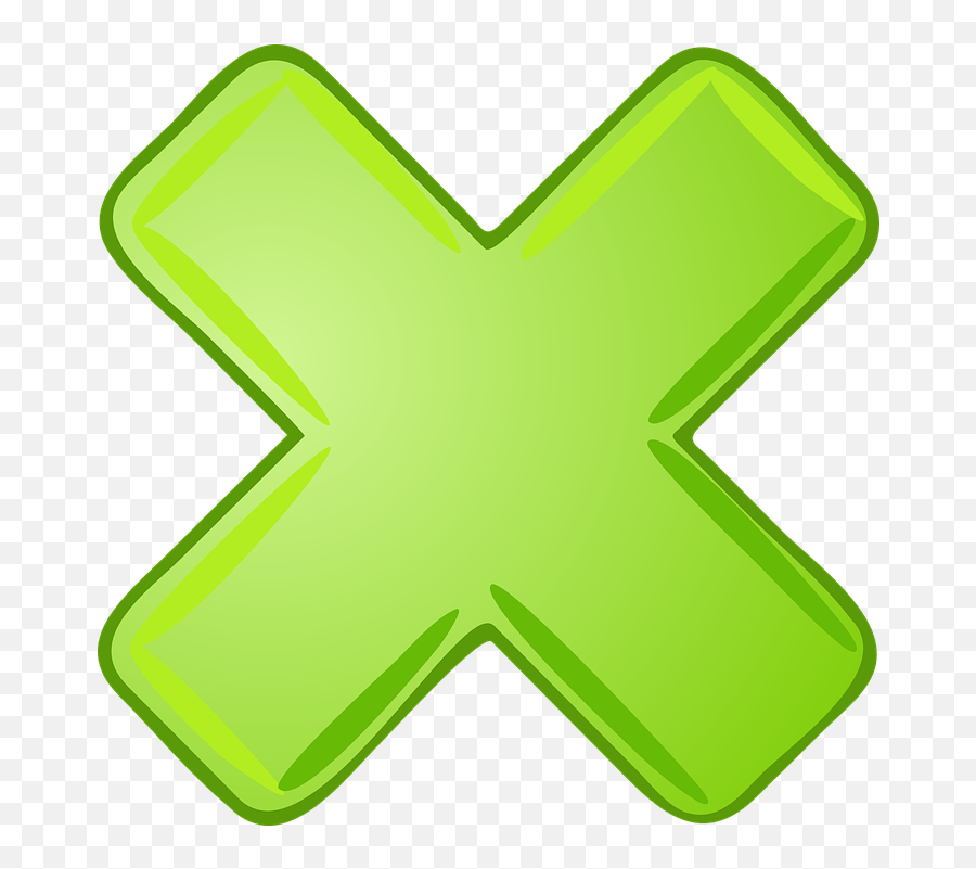 Multiply X Cancel - Multiplication Symbol Clipart Png,Cancel Sign Transparent