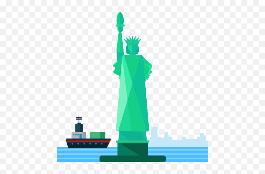 Statue Of Liberty Png Icon 8 - Png Repo Free Png Icons Icono De La Estatua De La Libertad,Statue Of Liberty Png
