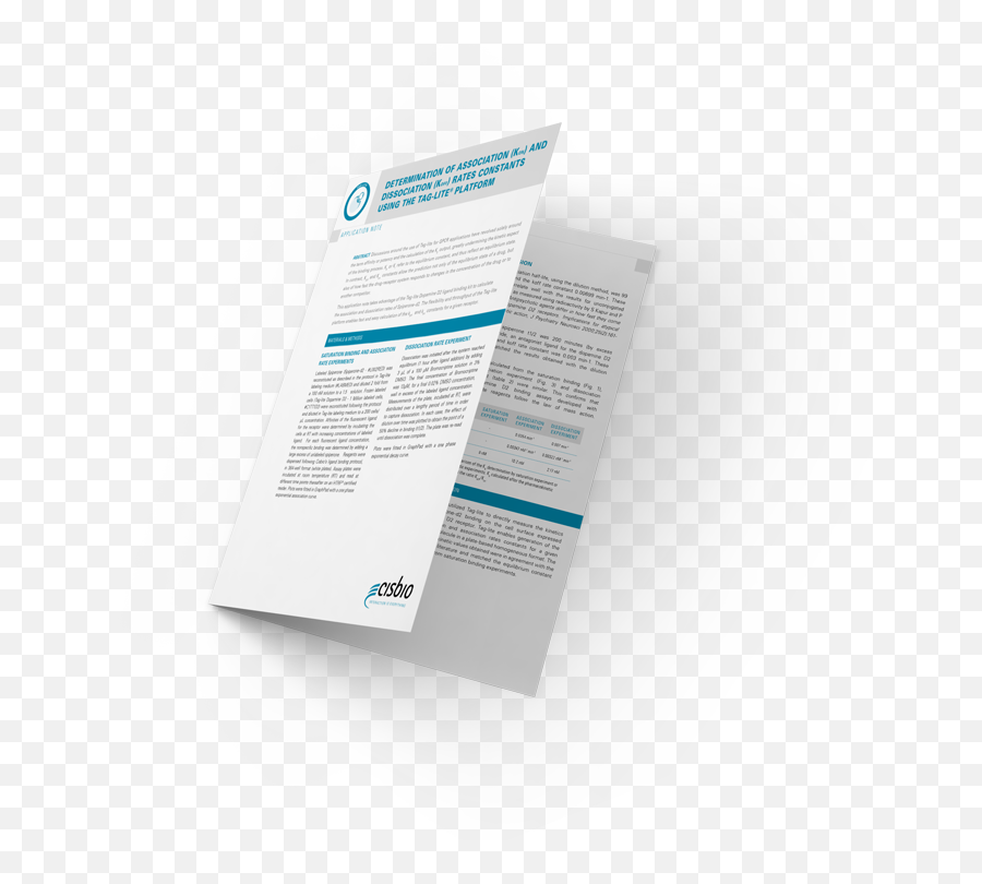 Application Note Determination Of Association Kon And Brochure Png K - on Logo
