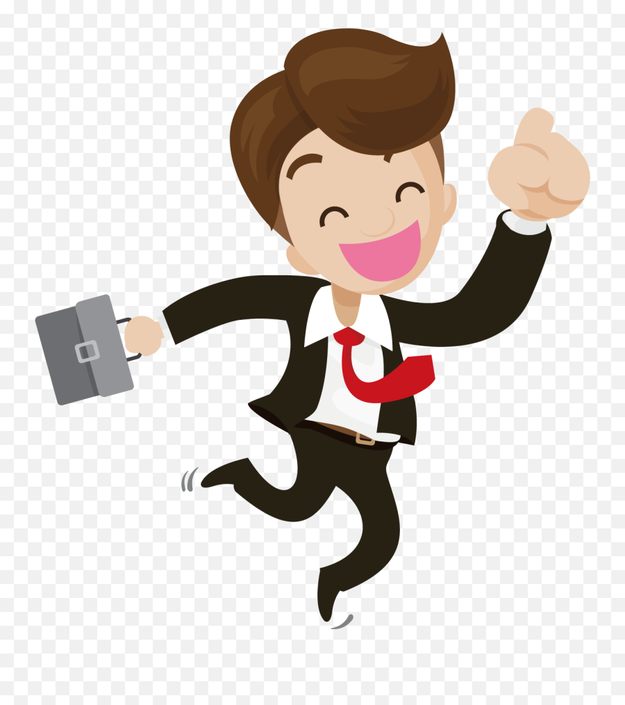 Businessperson Illustration Happy - Happy Business People Clipart Png,People Clipart Png