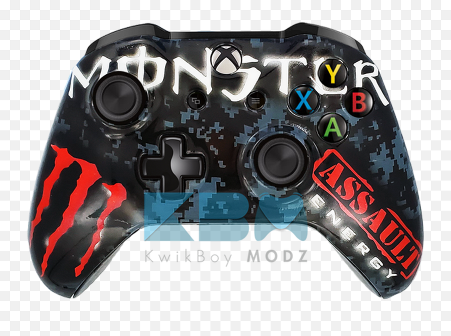 Monster Xbox One Controller - Game Controller Png,Xbox One Controller Png
