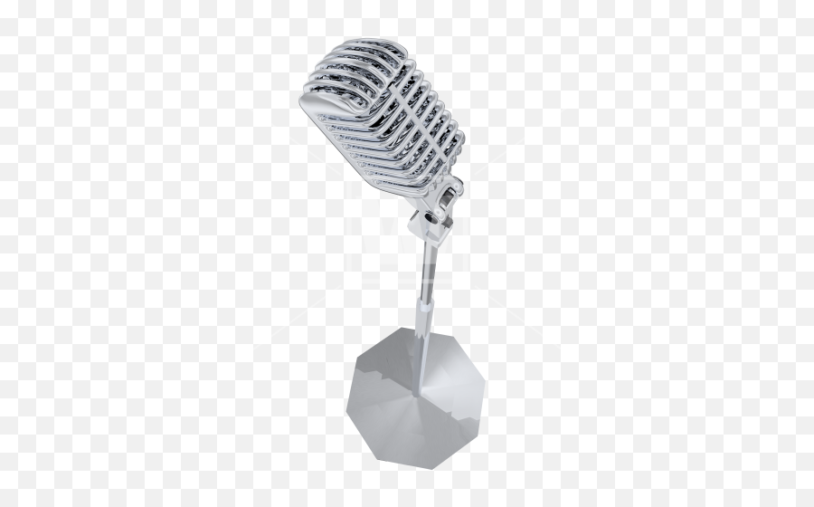 Retro Microphone Png - Microphone,Microphone Stand Png