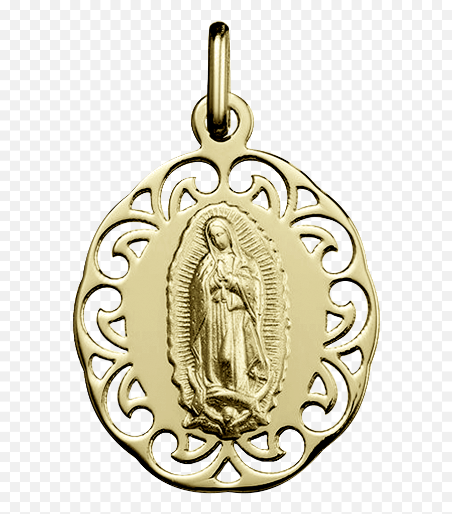 Medalla Virgen De Guadalupe - Medallita De La Virgen De Guadalupe Png,Virgen De Guadalupe Png