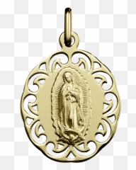 Medalla Virgen De Guadalupe - Medallita De La Virgen De Guadalupe Png,Virgen De Guadalupe Png