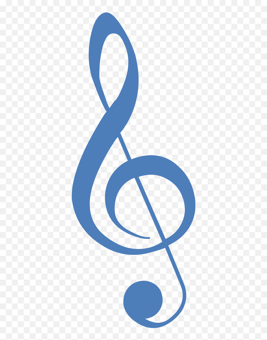 Bass Clef Png - Summer Music Camps Treble Clef 3779671 Transparent Background Treble Clef Color,Bass Clef Png
