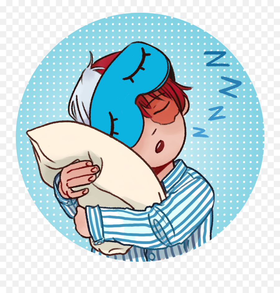 Sleepy Todoroki Pin Badge Bootlegwhaleu0027s Shop - Cartoon Png,Todoroki Png