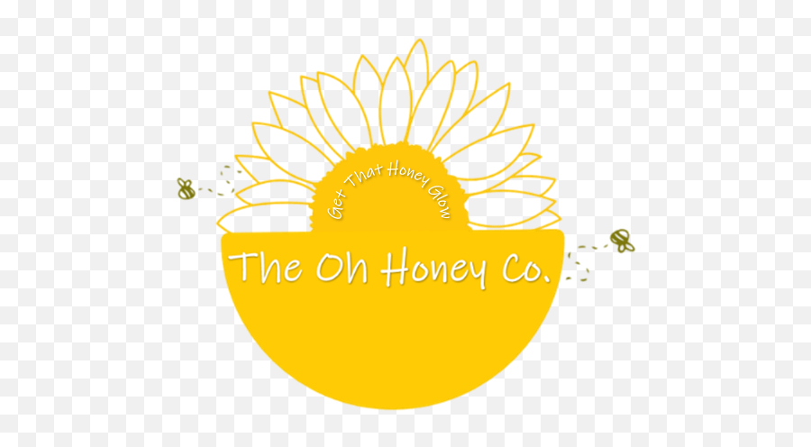Los Angeles Beach Sand U2014 The Oh Honey Co - Aesthetic Sunflower Stickers Black And White Png,Yellow Glow Png