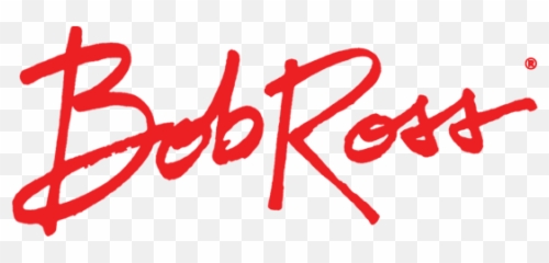 Cropped - Bob Ross Signature On Painting Png,Bob Ross Png