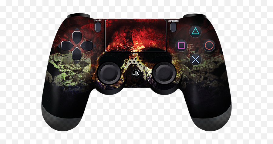 Skull Skin - Long Is A Ps4 Controller Png,Dust And Scratches Png