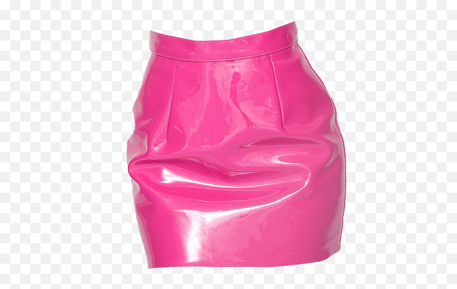 Pink Pvc Skirt Transparent Image Free - Transparent Skirt Png,Skirt Png