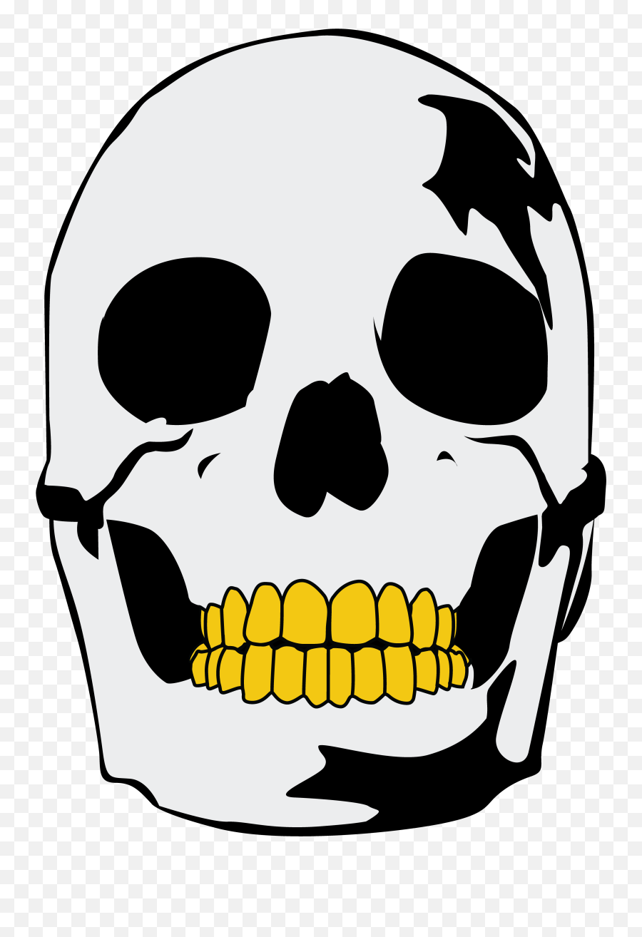 Skull Clipart - Skull Png,Sombra Skull Png