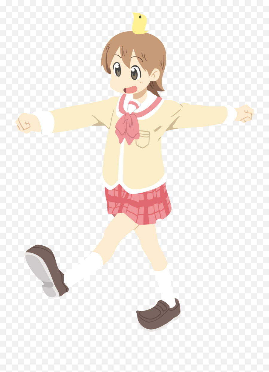 Nichijou Png - Png Yuko Nichijou Render 2979983 Vippng Cartoon,Nichijou Logo