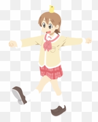 Nichijou Png - Png Yuko Nichijou Render 2979983 Vippng Cartoon,Nichijou Logo