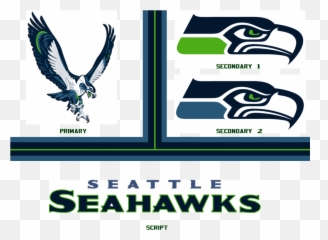 Remained The Current Modern - Seattle Seahawks Logo png