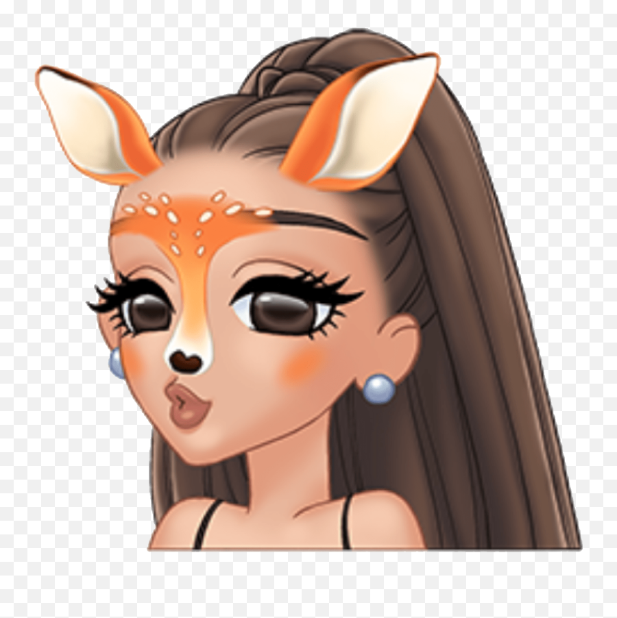 Snapchat Filters Drawings Free Download - Animated Ariana Grande Png, Snapchat Dog Filter Png - free transparent png images 