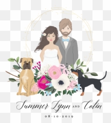 A Wedding Story - Coonhound png