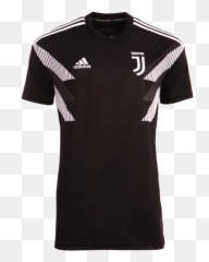 Juventus Home Pre - Match Jersey EZ Football Shirt Black png