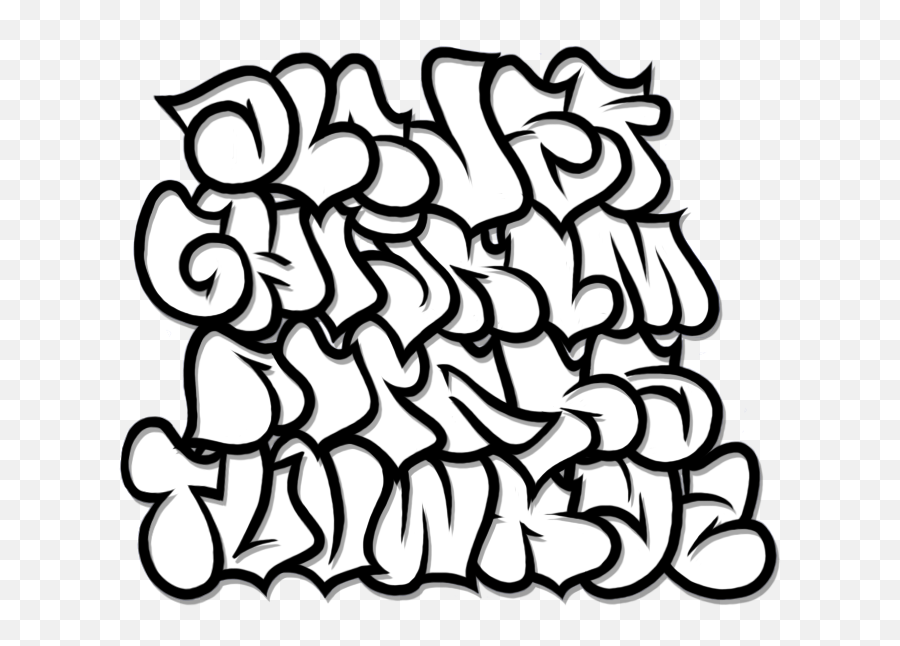 Graffiti Lettering - Graffiti Alphabet Png,Grafitti Png