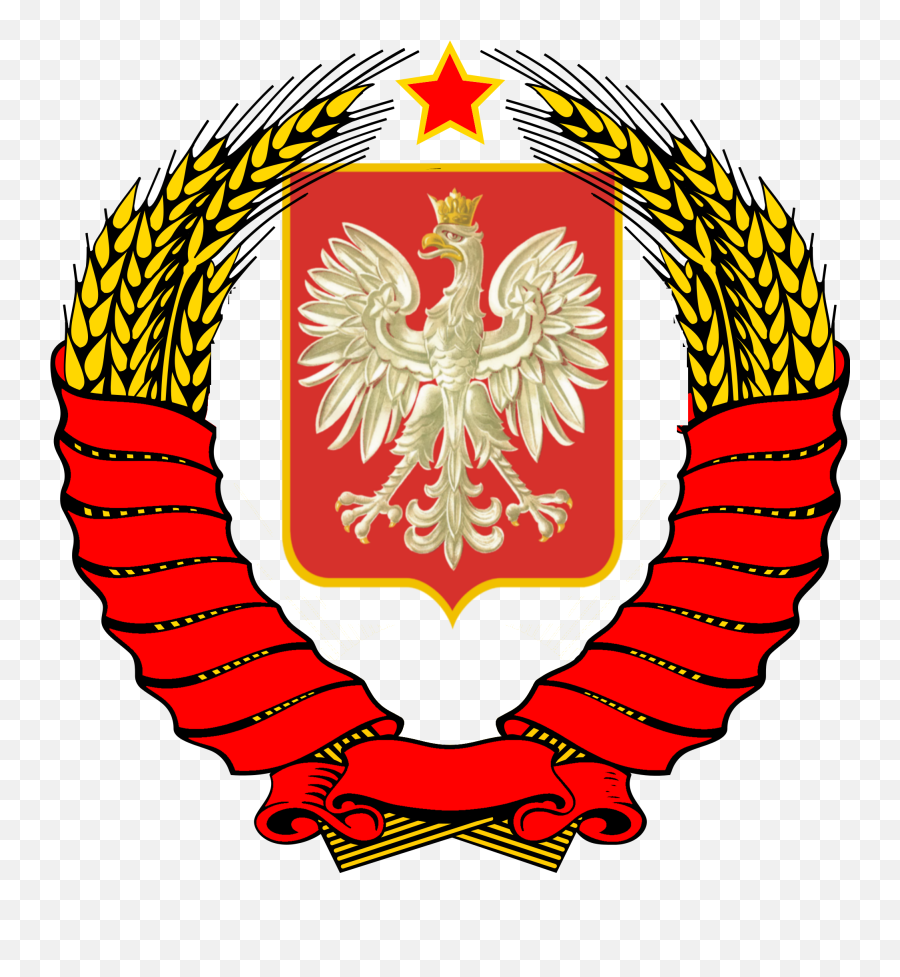 Soviet States Of Polish Socialists Coat Arms - Coat Of Coat Of Arms Poland Png,Soviet Union Png