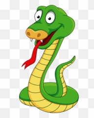 Snake Clipart Boy Picture - Cartoon Transparent Background Png