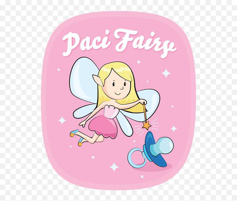 Pacifier Fairy For Girls Cute Paci Gift Idea Shower Curtain - Fairy Png,Pacifier Transparent Background