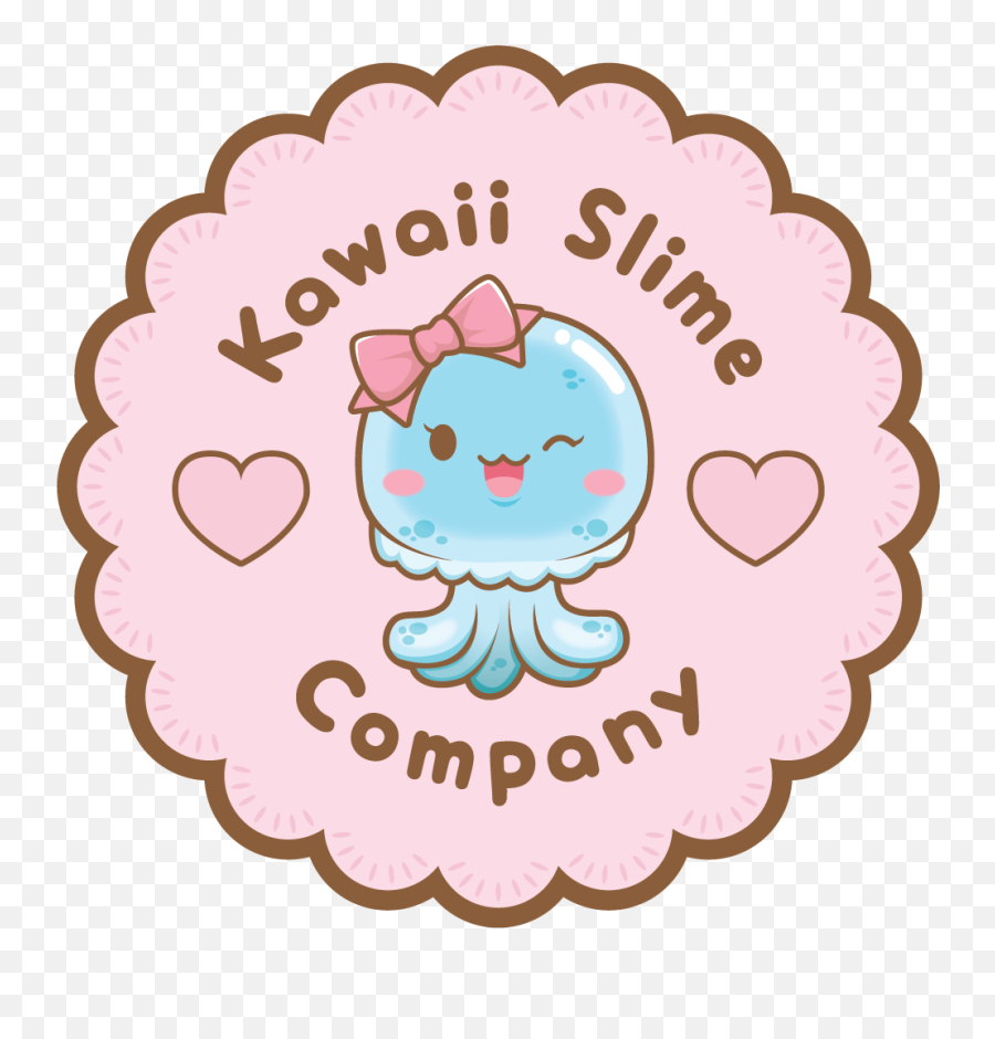 Kawaii Slime Company - Happy Png,Slime Shop Logos