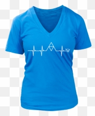 Zelda Heart Beat Shirt - Vneck Je Suis Prest Full Size Png Funny 911 Dispatcher Quotes,Zelda Heart Png
