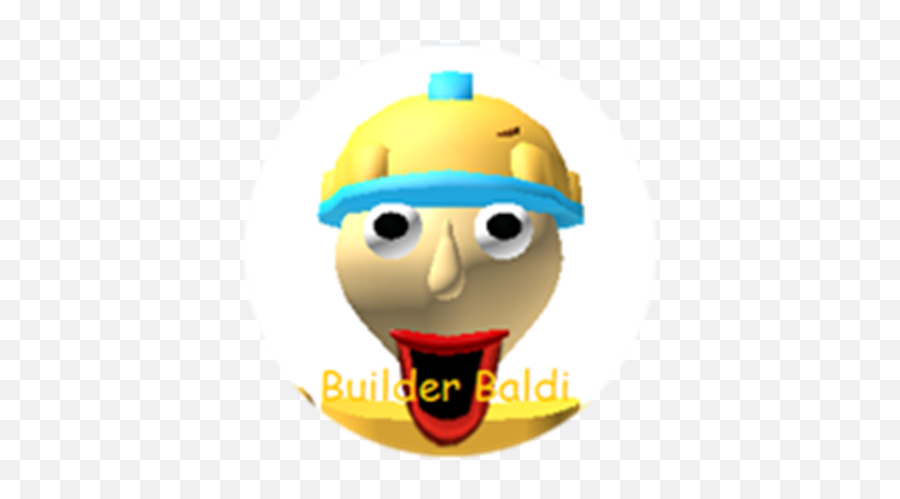 Builder Baldi - Roblox Basics Badges Roblox Png,Baldi Transparent