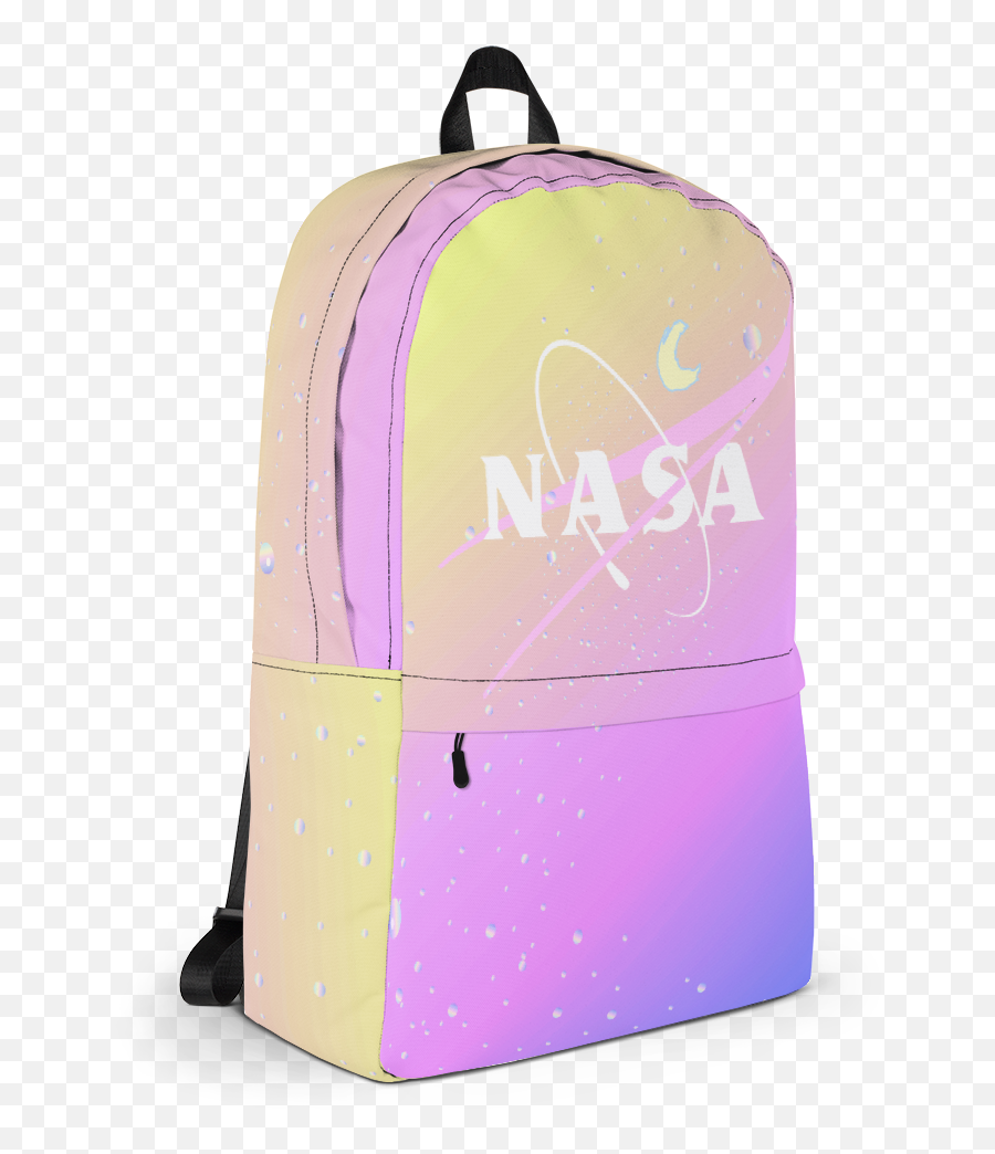 Pastel Nasa Tumblr Soft Grunge Backpack - Sweatshopfree Made In Usa Png,Tumblr Transparent Grunge