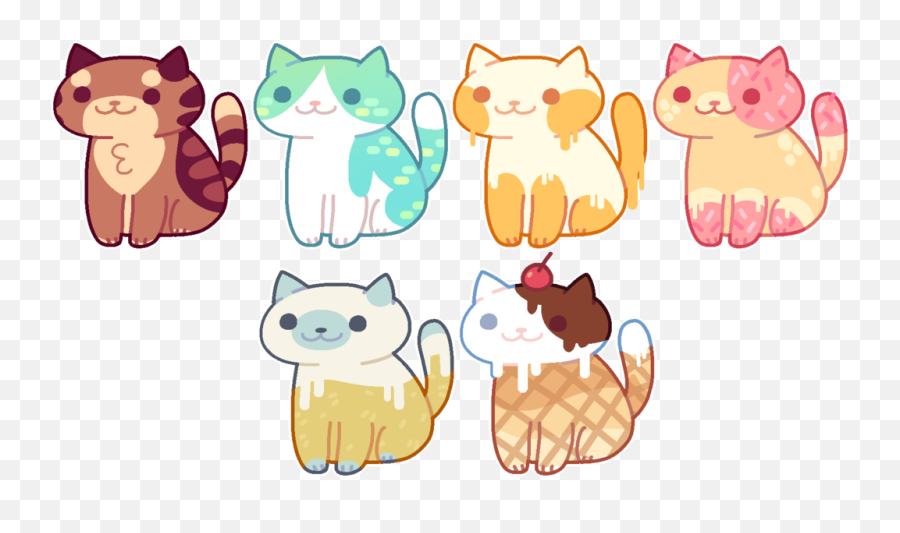 Download Hd Neko Atsume Adoptables - Neko Atsume Cats Base Neko Atsume Cat By Witchie Pie Png,Transparent Neko Atsume