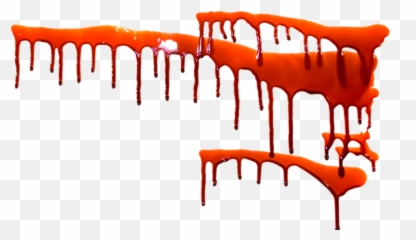 Blood Splatter Down Png Transparent Cartoon - Jingfm Portable Network Graphics