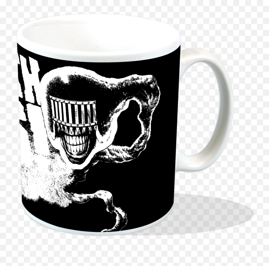 Judge Death Lives - Mug Titan Merchandise Serveware Png,Judge Dredd Logo