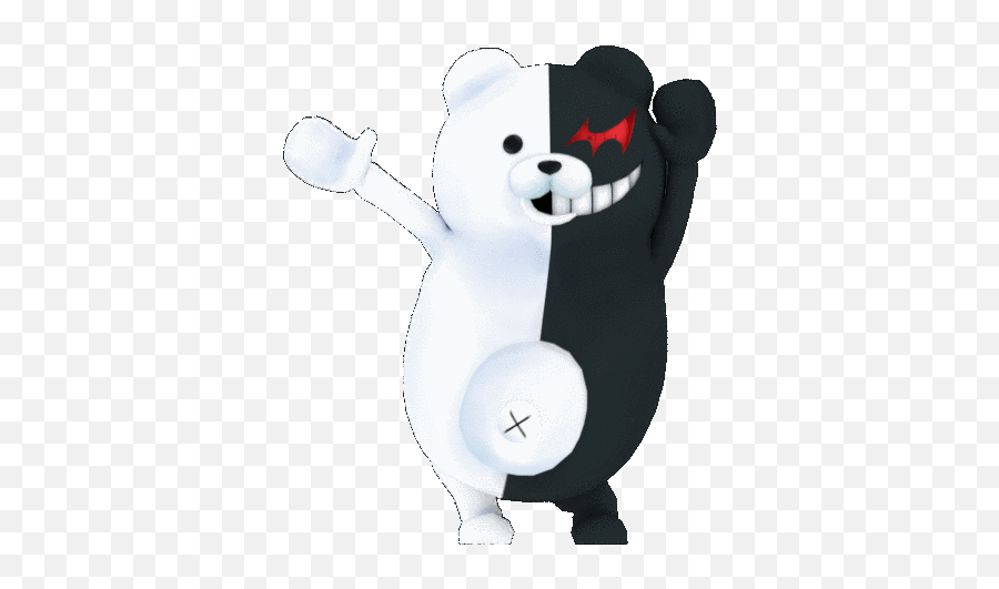 Danganronpa - Dancing Monokuma Png,Default Dance Gif Transparent