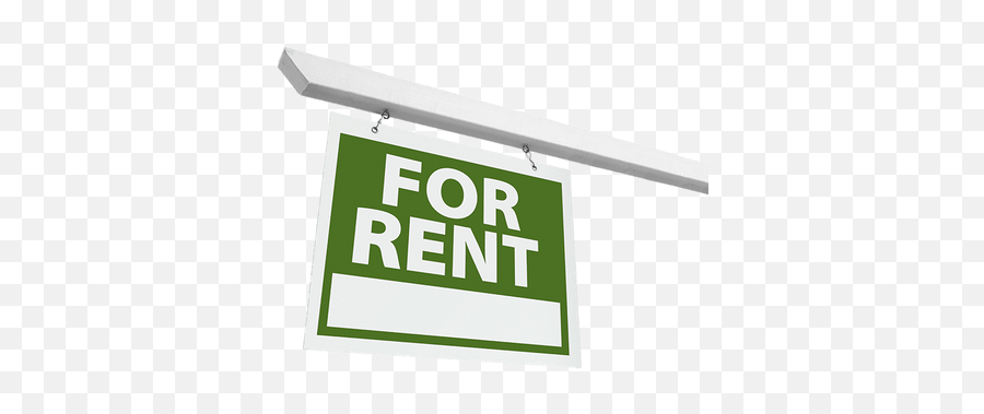 Green For Rent Sign Transparent Png - Rent Sign,Green Rectangle Png