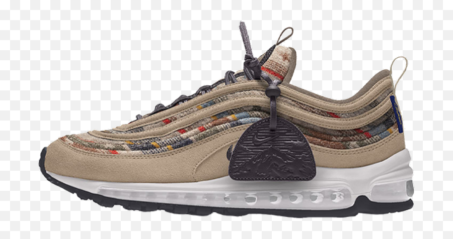 Pendleton X Nike Air Max 97 By You Multi Where To Buy - Nike Air Max 97 Pendleton Png,Nike Air Max 97 Transparent
