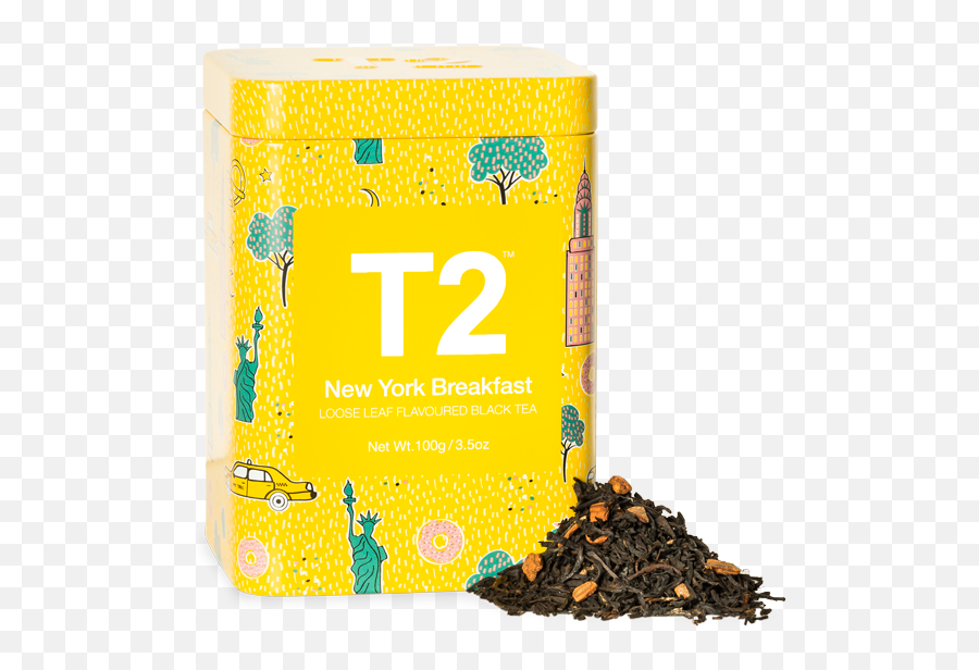 New York Breakfast Loose Leaf Icon Tin - T2 Tea Png,Maple Leaf Icon